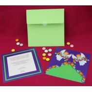 ΠΡΟΣΚΛΗΤΗΡΙΑ ΒΑΠΤΙΣΗΣ - ΠΡΟΣΚΛΗΤΗΡΙΟ ΜΕ ΑΓΓΕΛΑΚΙΑ 2185