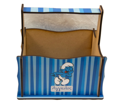 GIFT BUCKET ΞΥΛΙΝΟ ΜΕ ΘΕΜΑ ΣΤΡΟΥΜΦΑΚΙΑ 180220212