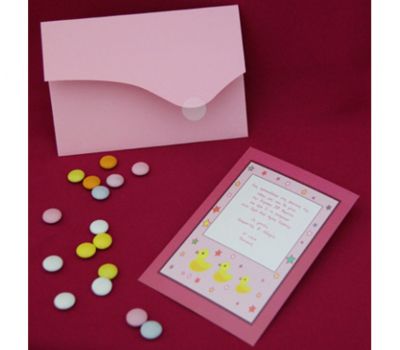 ΠΡΟΣΚΛΗΤΗΡΙΑ ΒΑΠΤΙΣΗΣ - ΠΡΟΣΚΛΗΤΗΡΙΟ ΜΕ ΑΣΤΕΡΙΑ ΚΑΙ ΠΑΠΑΚΙΑ ΓΙΑ ΚΟΡΙΤΣΙ 2152
